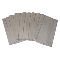 10 x 100% Cotton Blue Stripe Professional Catering Heat Resistant Chefs Oven Cloths - GRADE A