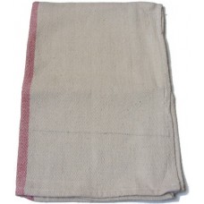 100% Cotton Red Stripe Professional Catering Heat Resistant Chefs Oven Cloth - GRADE B - MINOR DEFECTS